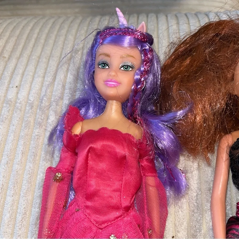 Zuru sparkle girlz girls dolls lot unicorn princess